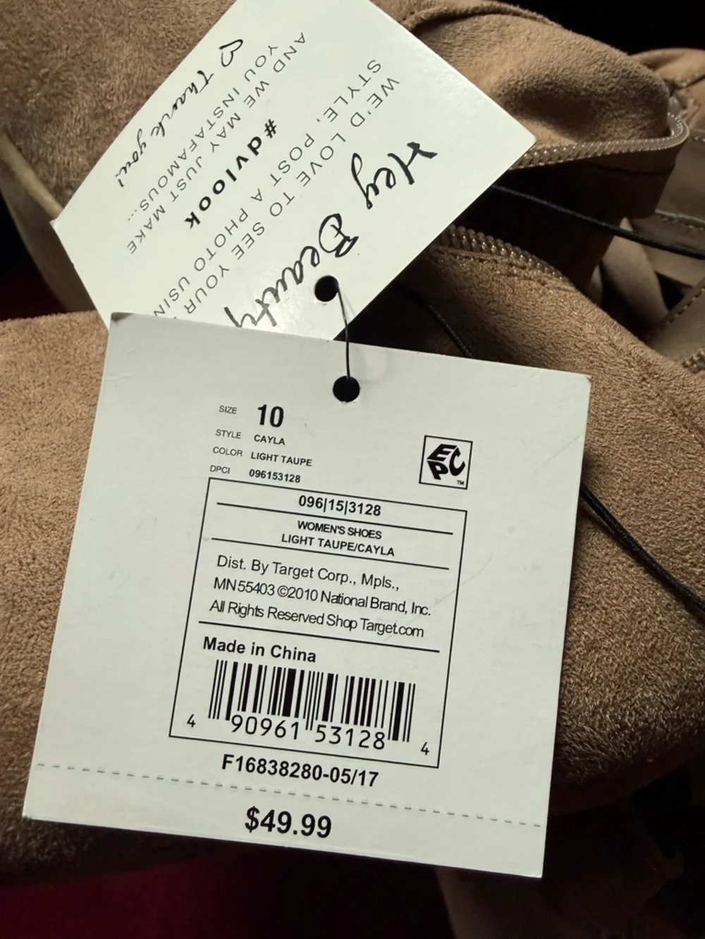 DV by Dolce Vita - Cayla Over-the-Knee Suede Boots - Light Taupe - Women’s 10